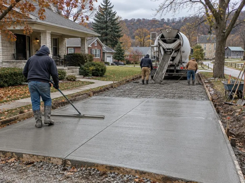 Concrete Driveways in Bloomington, IN