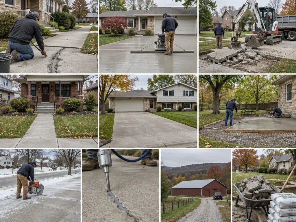 Concrete Repair & Replacement in Bloomington, IN