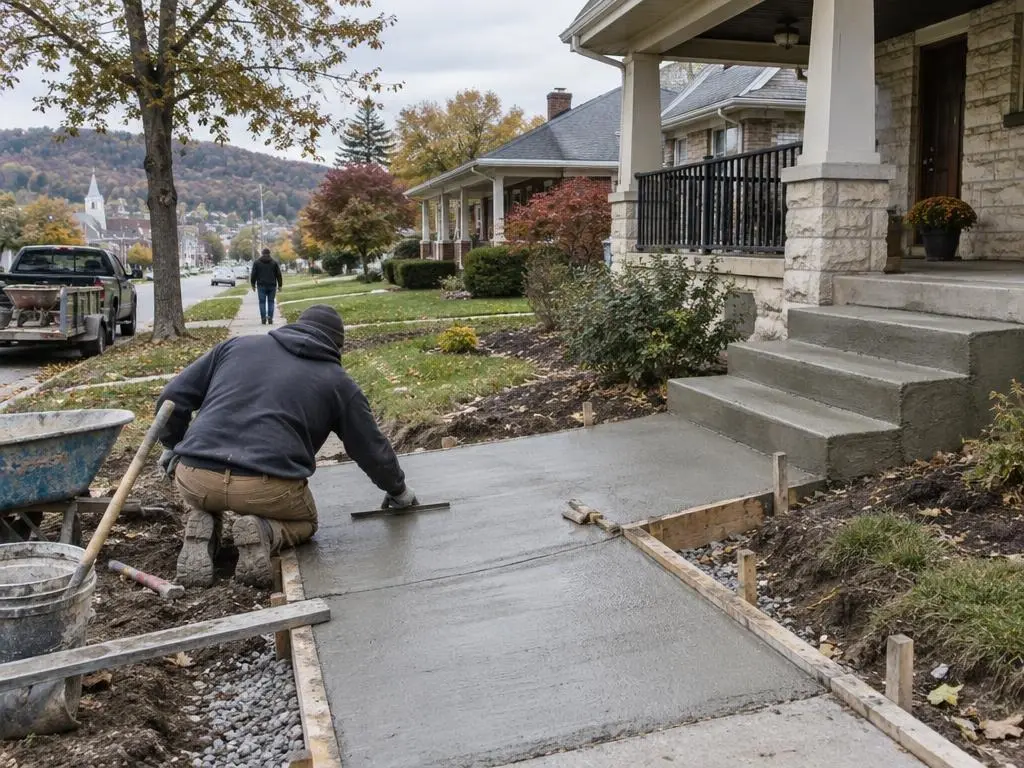 Sidewalks & Steps in Bloomington, IN